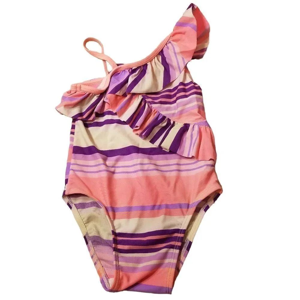 ON stripped swimsuit 3T